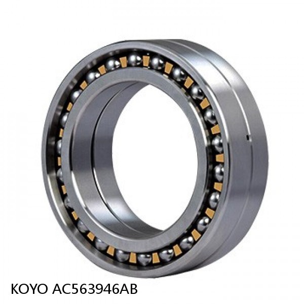AC563946AB KOYO Single-row, matched pair angular contact ball bearings