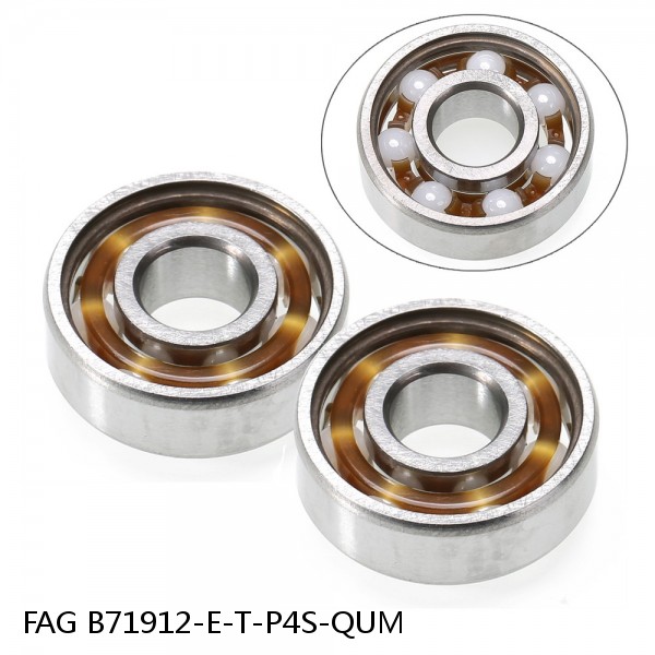 B71912-E-T-P4S-QUM FAG high precision bearings