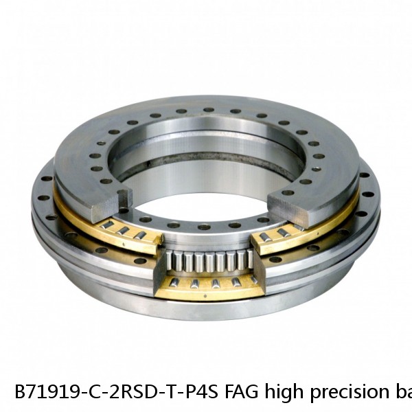 B71919-C-2RSD-T-P4S FAG high precision ball bearings