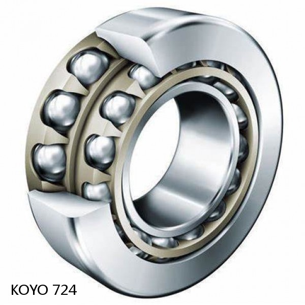 724 KOYO Single-row, matched pair angular contact ball bearings