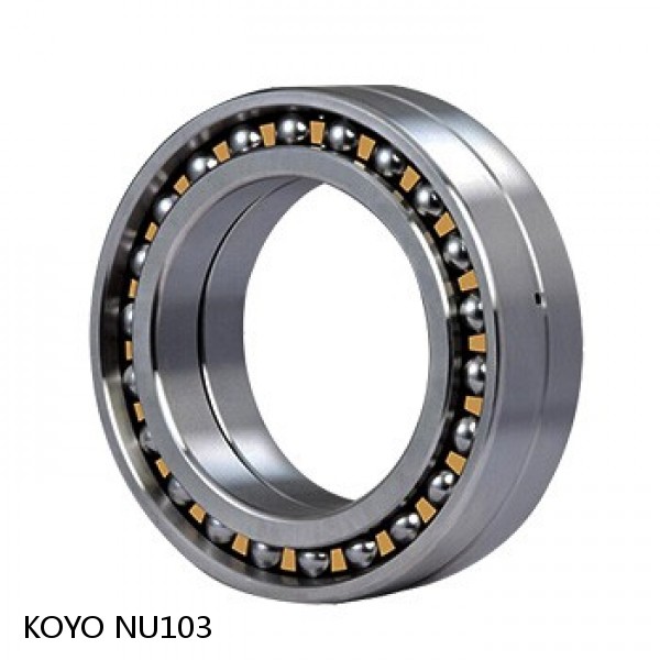 NU103 KOYO Single-row cylindrical roller bearings