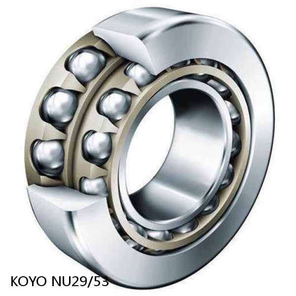 NU29/53 KOYO Single-row cylindrical roller bearings