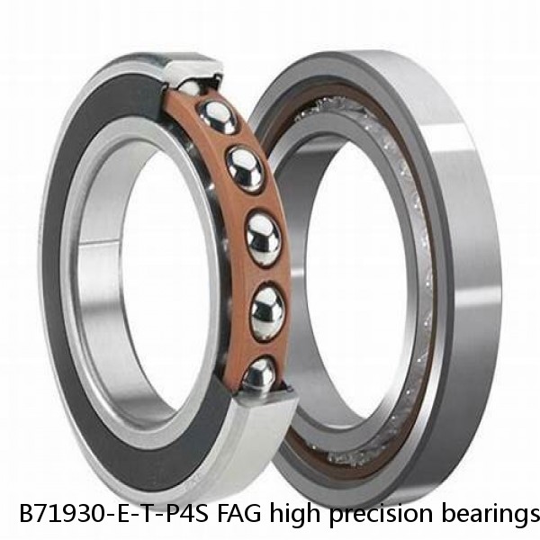 B71930-E-T-P4S FAG high precision bearings