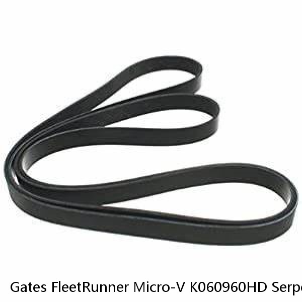 Gates FleetRunner Micro-V K060960HD Serpentine Belt for 10243938 12564763 qq