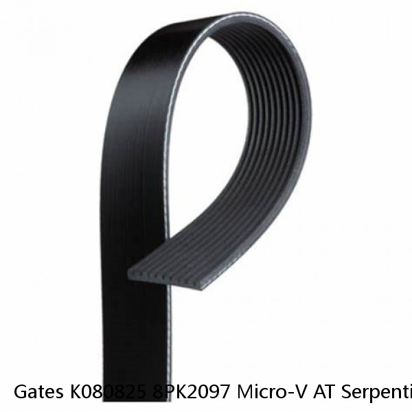 Gates K080825 8PK2097 Micro-V AT Serpentine Belt